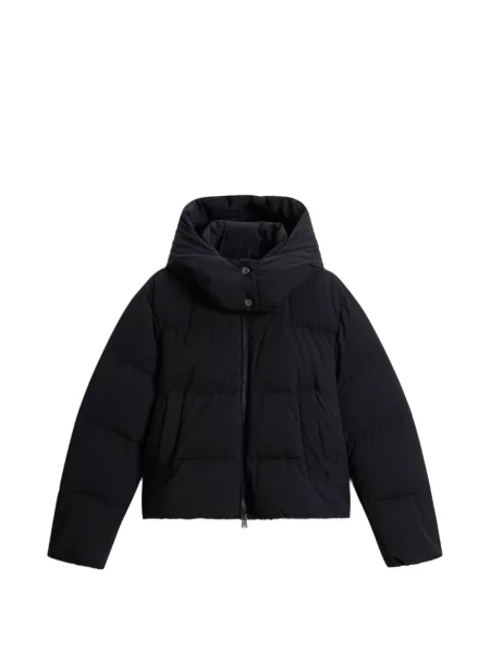 Matlasat geacă Woolrich negru