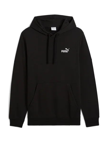 PUMA Megztinis be užsegimo Essentials No. 1 juoda balta
