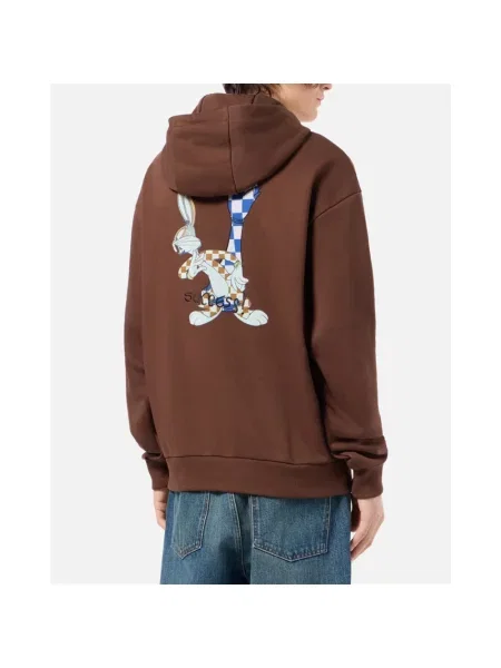 Bluza z kapturem Iceberg z kapturem brązowa