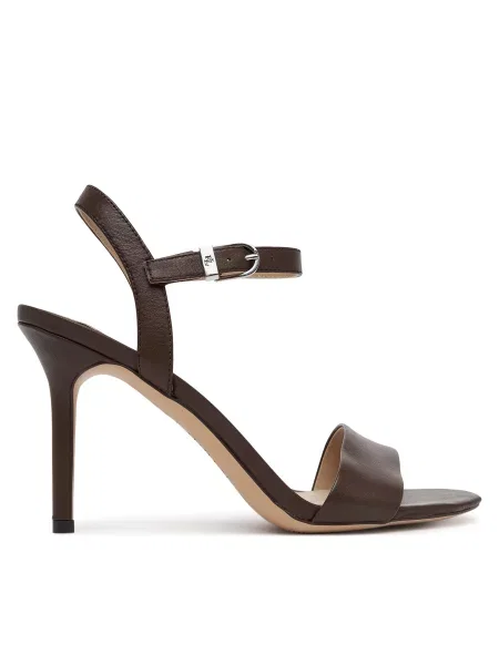 Sandali LAUREN RALPH LAUREN rjava
