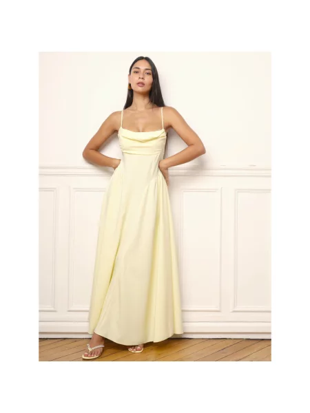 Haljina La Modeuse žuta