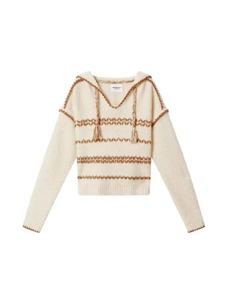 Bluza Marant Etoile wełniana beżowa