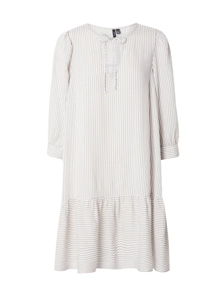 VERO MODA Ruha VMBUMPY sötét bézs fehér