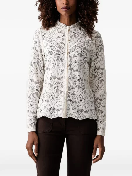 Cămașă Morgan cu model floral din dantelă