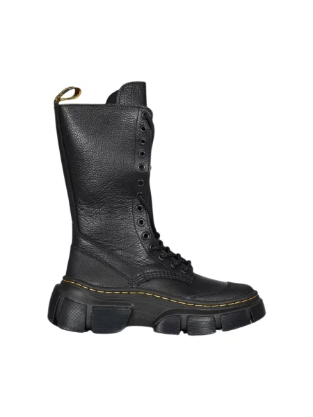 Botki Dr. Martens skórzane czarne