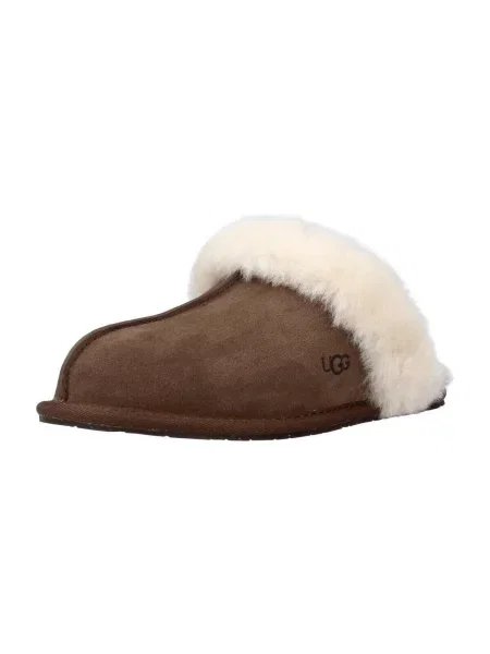 Pantofi Ugg de lână maro