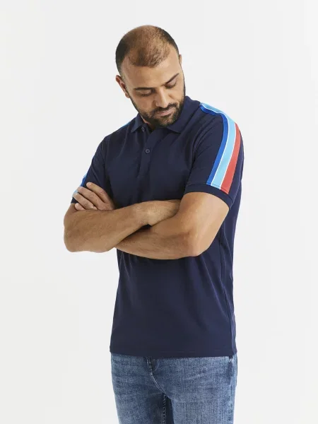 Tricou polo Celio albastru