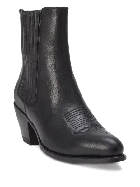 Szerokie polo Polo Ralph Lauren z przetarciami w paski czarne