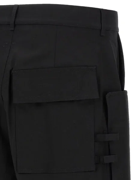 Pantaloni scurți cargo Rick Owens negru
