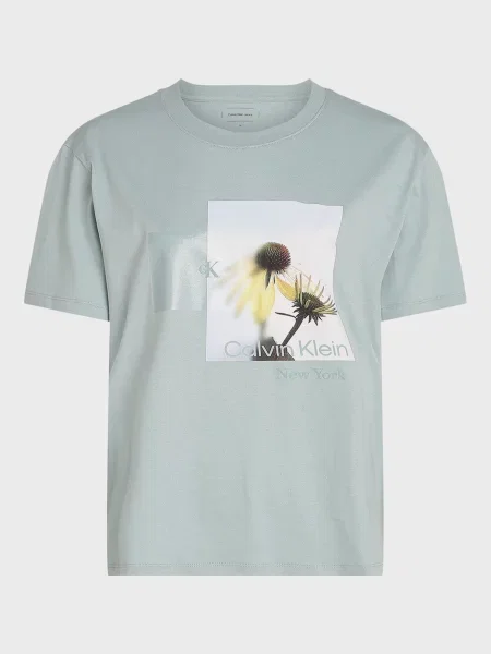 Футболка Calvin Klein Jeans в квіточку