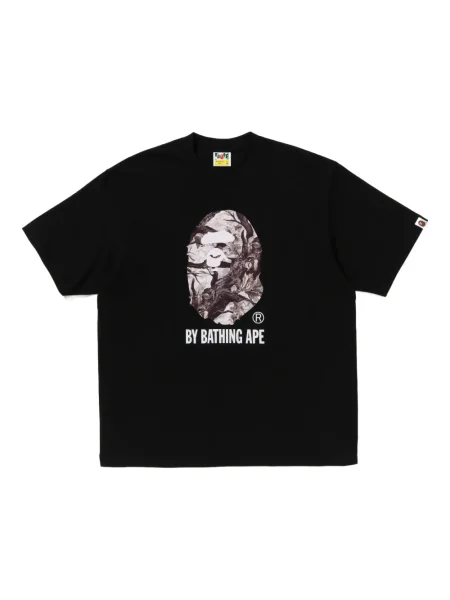 Тениска A Bathing Ape® черно