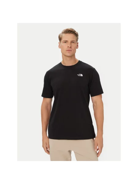 The North Face Majica Evolution Simple Dome Regular Fit črna