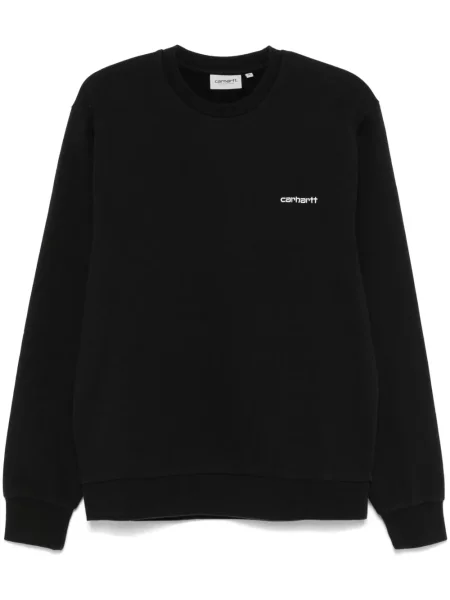 Hanorac Carhartt Wip cu broderie negru