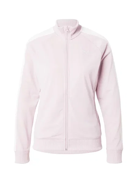 PUMA Jachetă de trening rosé alb