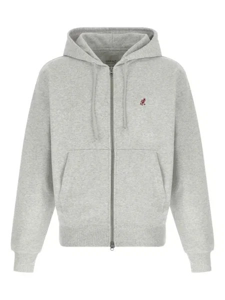 Majica s kapuljačom Gramicci s vezom siva