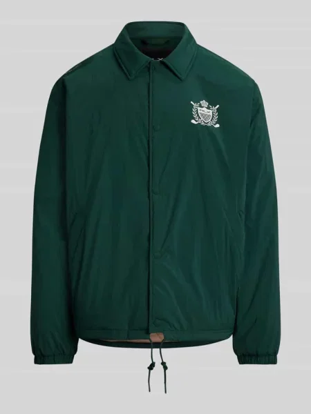 T-shirt o kroju Slim Fit z czystej bawełny Polo Ralph Lauren zielona