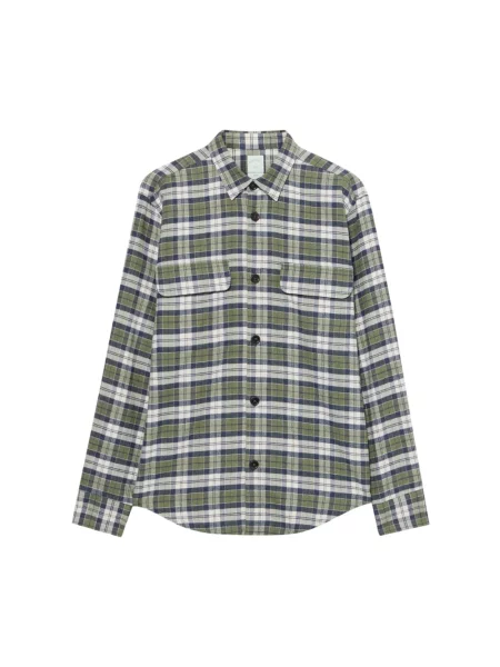 Koszula Brooks Brothers flanelowa zielona