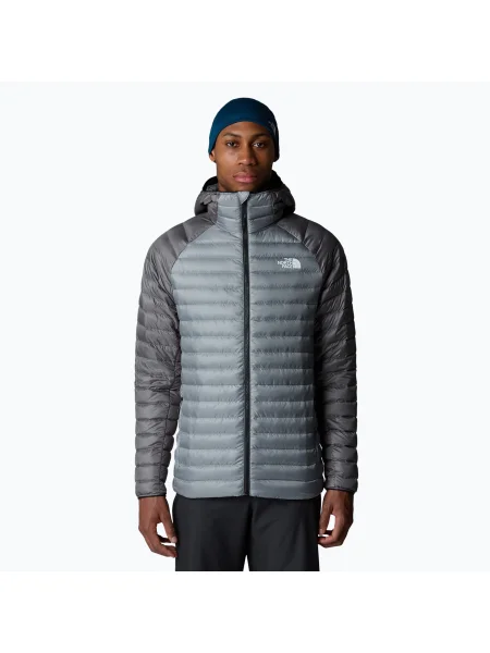 Мъжко пухено яке The North Face Bettaforca Lt Down Hoodie monument grey/smoked pearl сиво