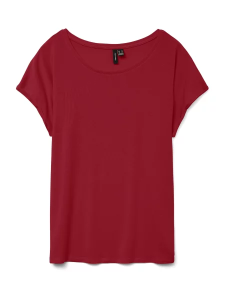 VERO MODA Tricou VMAva rubiniu