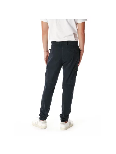 Spodnie cargo Stone Island z kamieniami zwężane niebieskie