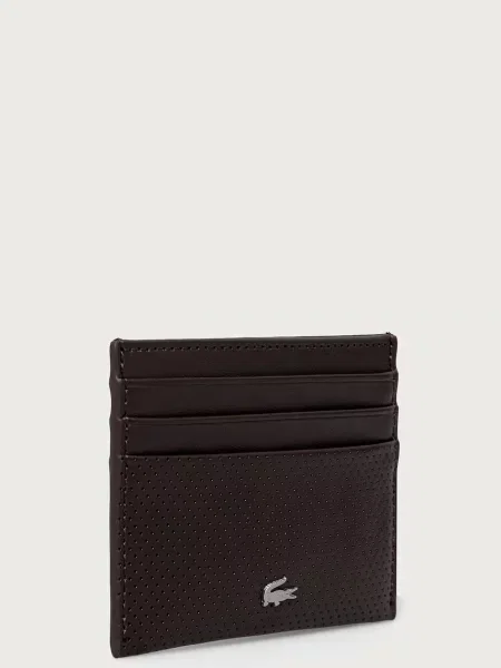 Кожаный ремень Lacoste с ремешками