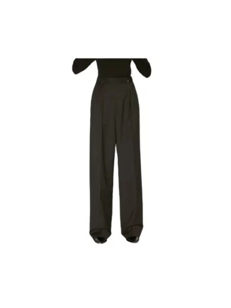 Spodnie Barbara Bui eleganckie zielone