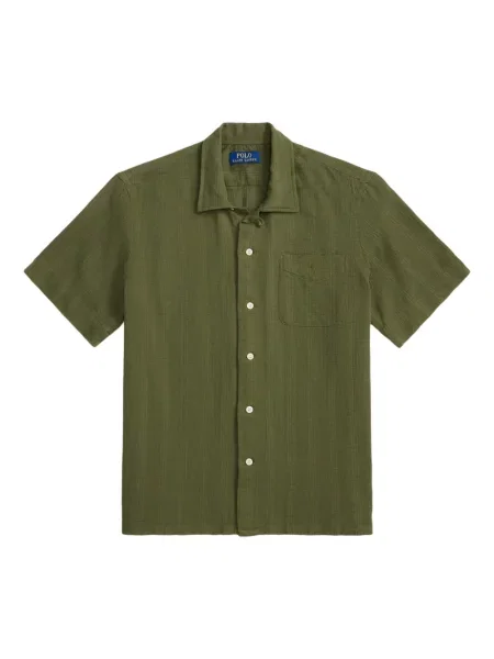 Ριγέ δερμάτινος κάλτσες Polo Ralph Lauren με κορδόνι μαύρο
