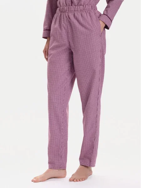 United Colors Of Benetton Spodnji del pižame Bordo rdeča