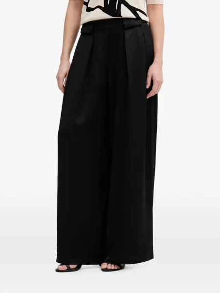 Pantaloni palazzo Dkny negru