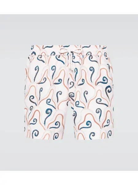 Klasične plavalne hlačke Commas bela