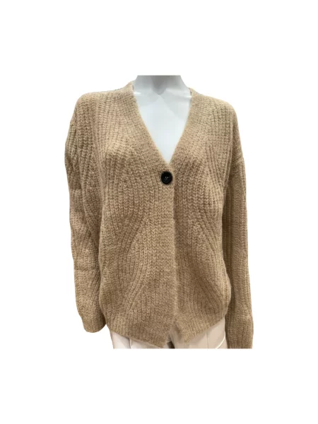 Kardigan Le Tricot Perugia beżowy