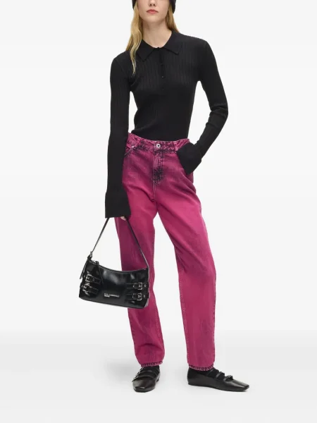 Blugi Karl Lagerfeld Jeans roz