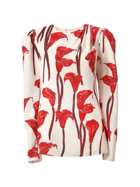 Bluză Carolina Herrera cu imagine