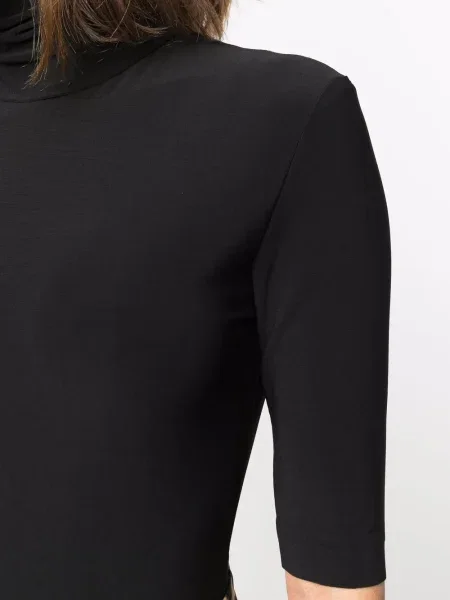 Top Norma Kamali tricotate negru