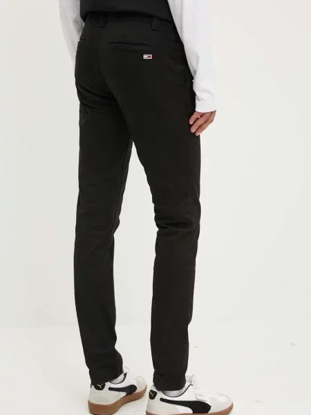 Tommy Jeans spodnie czarne
