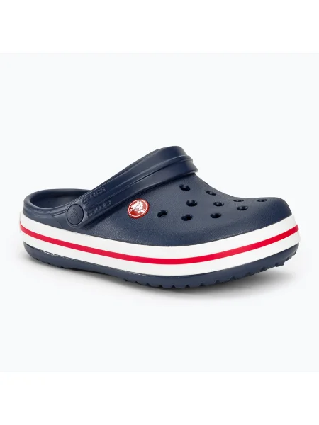 Детски джапанки Crocs Crocband Clog тъмносиньо/червено червено