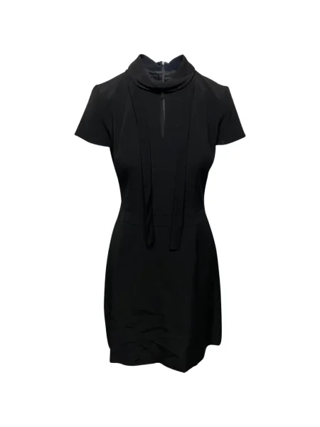 Rochie mini Boss scurtă de costum negru
