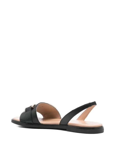 Sandale Geox cu cataramă slingback negru