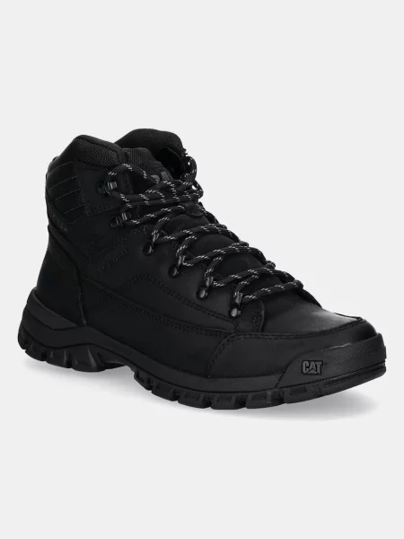 Кожени обувки Caterpillar THRESHOLD HIKER WP черно