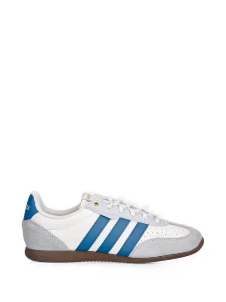 Lung papuci Adidas cu mâneci lungi cu dungi albastru