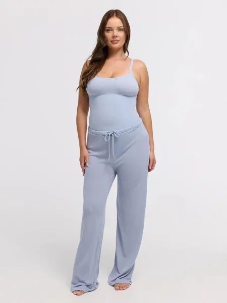 Cfab Hlače Flow Pant nebesko plava