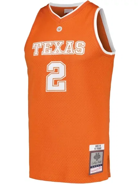 Cămașă Mitchell & Ness din jerseu portocaliu