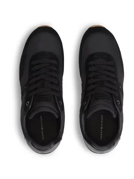 Pantofi alergare Tommy Hilfiger din piele alergare negru