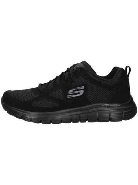 Rövid félcipo Skechers fekete