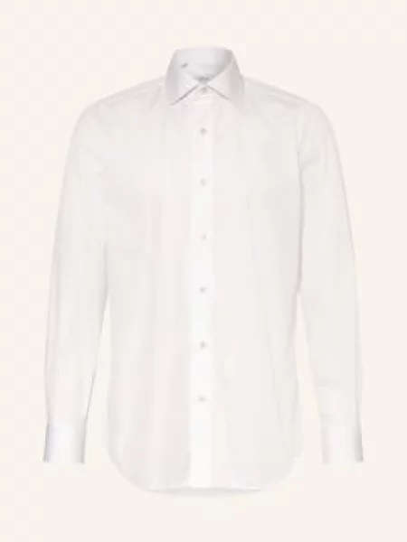 Brioni Koszula Comfort Fit weiss biała