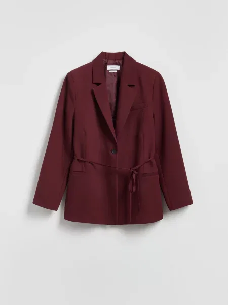 Пиджак Reserved бордовый
