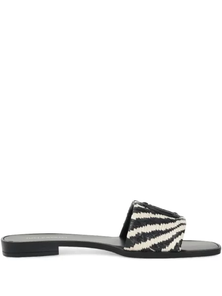 Sandale Just Cavalli cu dungi negru