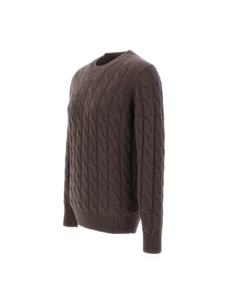 Sweter Kangra brązowy