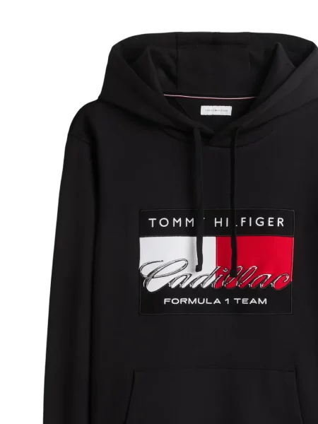 Mikina s kapucňou Tommy Hilfiger čierna