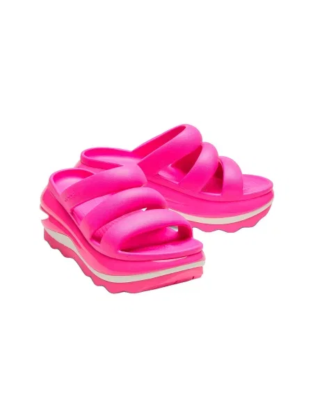 Pantofi Crocs cu bretele roz